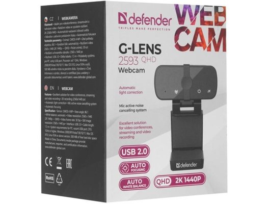 Веб-камера Defender G-Lens 2593